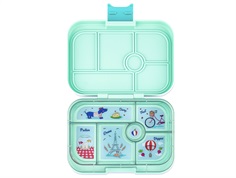 Yumbox serene aqua/paris tray 6-sections lunch box Original